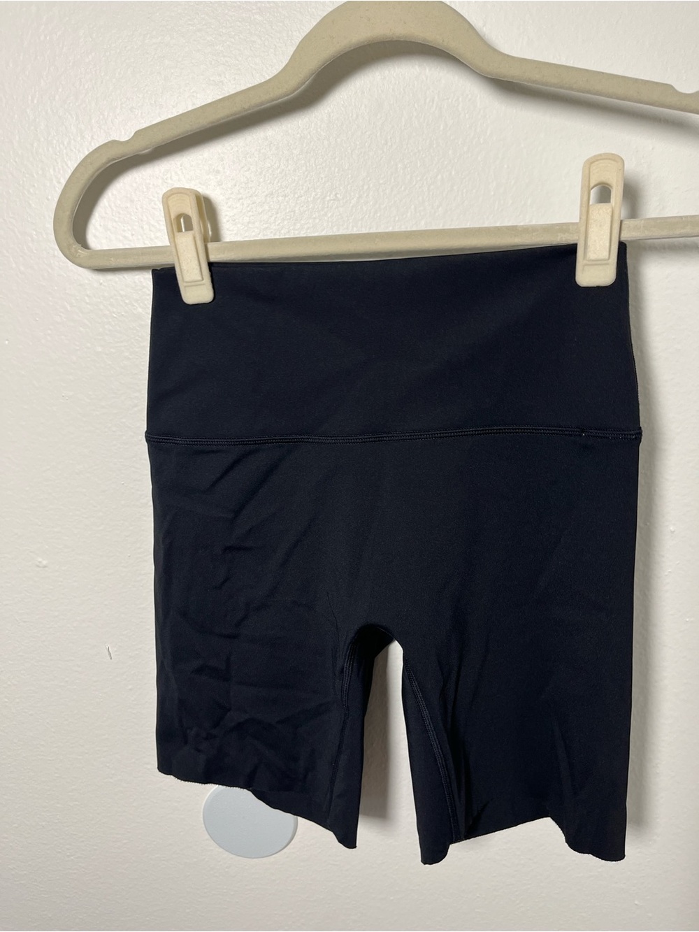 Aerie Offline Black 7” Biker Shorts